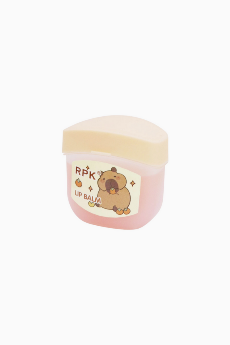 2-in-1 Capybara Hand Lotion and Lip Balm