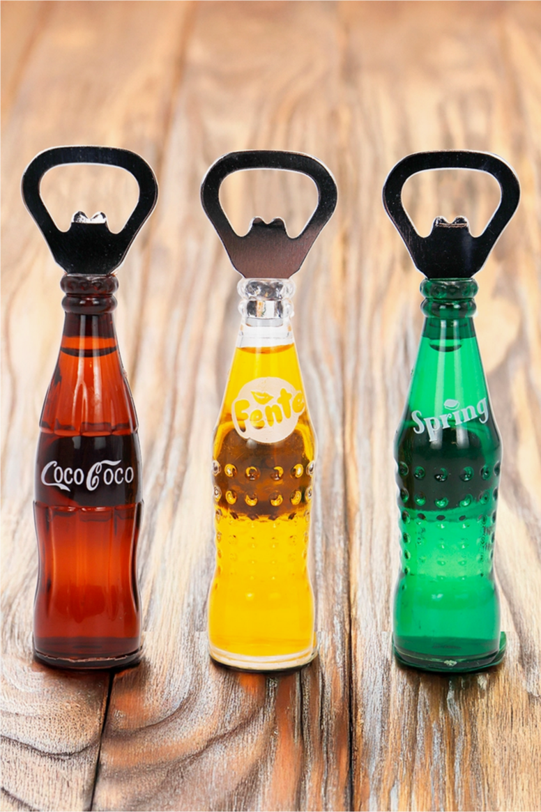 Mini Soda Magnetic Bottle Opener